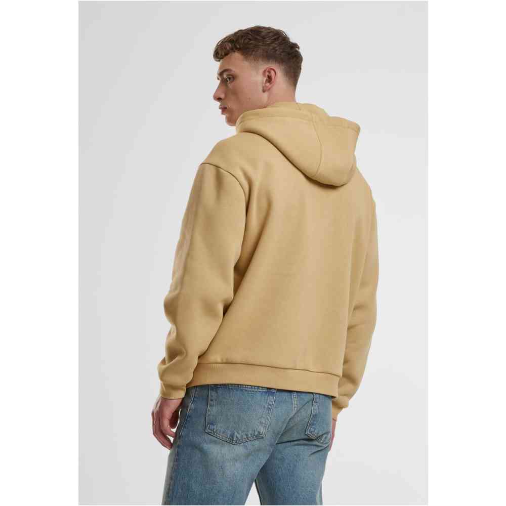 Urban Classics - Fluffy Vest met capuchon - Beige